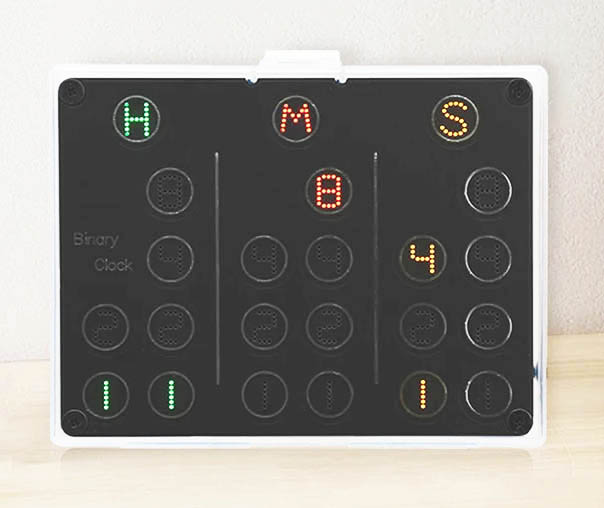 (image for) 6 digit binary (BCD) clock kit